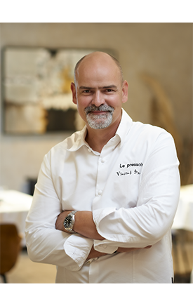 Chef étoilé vincent david